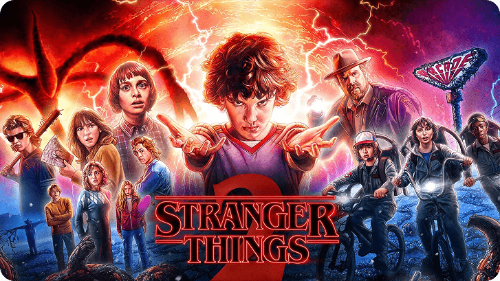 image de fond stranger things